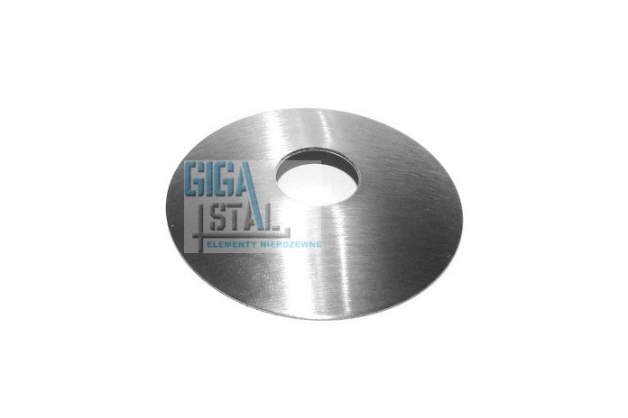 Rozeta maskująca Ø 48 mm dla rury Ø 12 mm szlif
