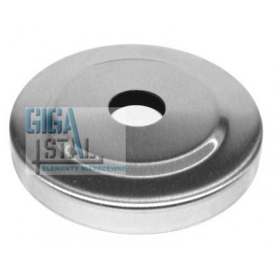 Rozeta maskująca Ø 64 mm dla rury Ø 14 mm szlif