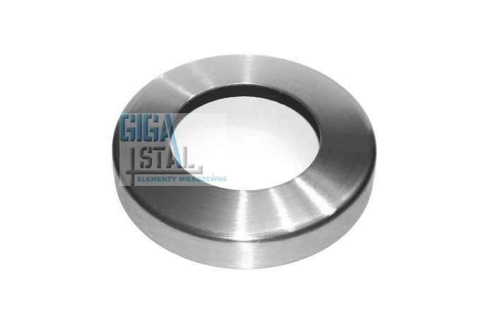 Rozeta maskująca Ø 85 mm dla rury Ø 42,4 mm szlif