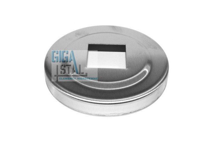 Rozeta maskująca Ø 64 mm dla profilu 20x20 mm szlif