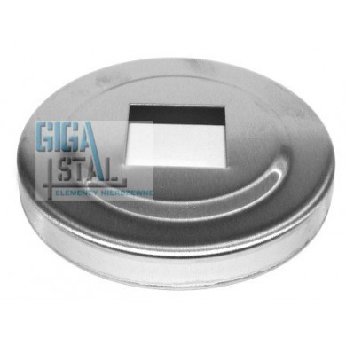 Rozeta maskująca Ø 64 mm dla profilu 20x20 mm szlif