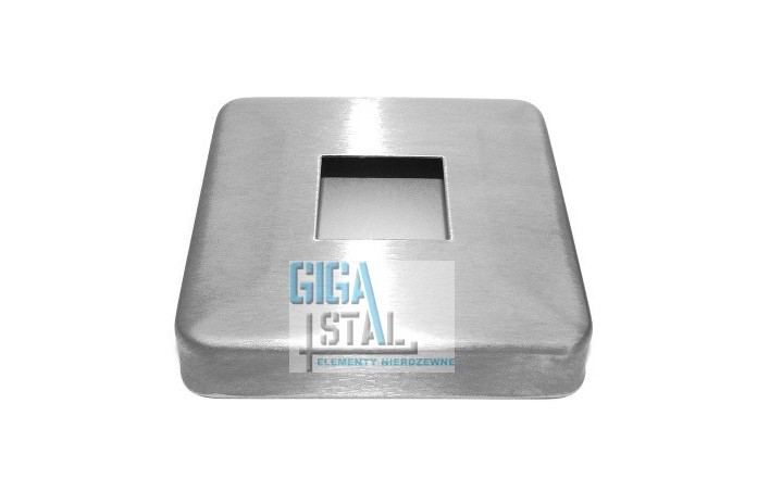 Rozeta maskująca 90x90 mm dla profilu 30x30 mm szlif