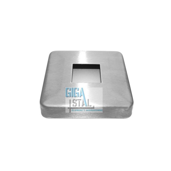 Rozeta maskująca 90x90 mm dla profilu 30x30 mm szlif