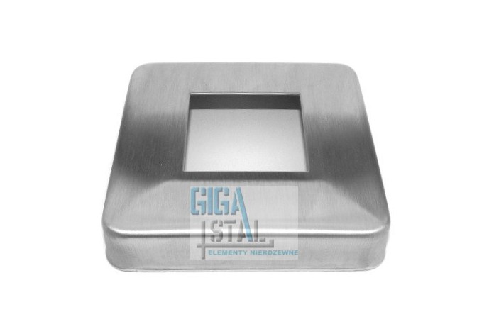 Rozeta maskująca 90x90 mm dla profilu 40x40 mm szlif