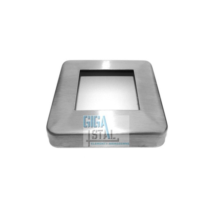 Rozeta maskująca 90x90 mm dla profilu 50x50 mm szlif