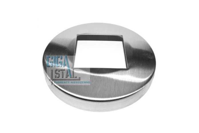 Rozeta maskująca Ø 115 mm dla profilu 50x50 mm szlif