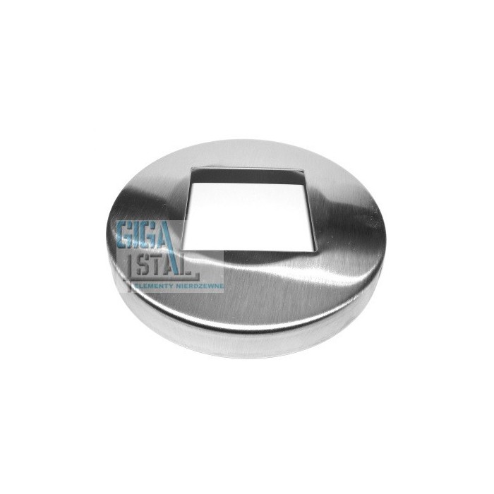 Rozeta maskująca Ø 115 mm dla profilu 50x50 mm szlif
