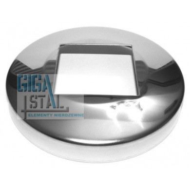 Rozeta maskująca Ø 115 mm dla profilu 50x50 mm poler