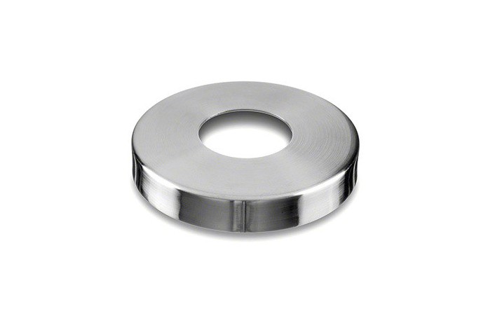 Rozeta maskująca Ø 105 mm dla rury Ø 42,4 mm szlif stal 316