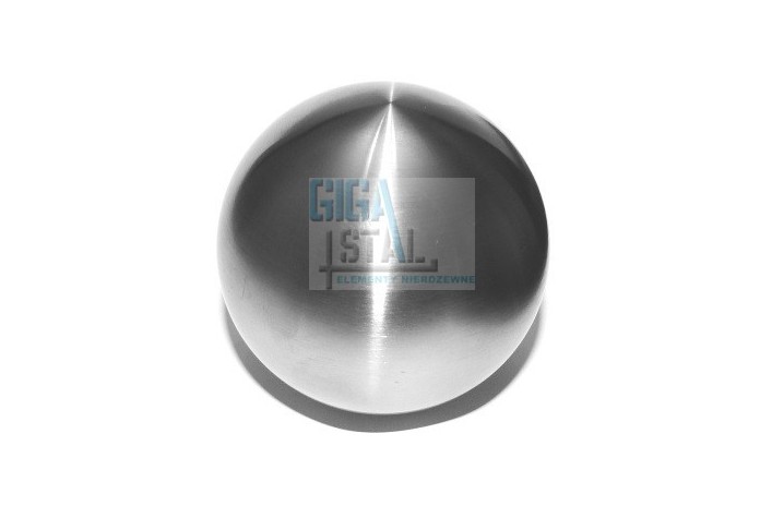Kula, zaślepka wklejana na rurę Ø 12 mm szlif