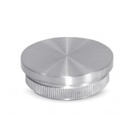 Zaślepka płaska wbijana w rurę Ø 33,7x2 mm szlif