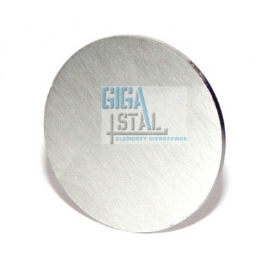Zaślepka do spawania płaska dla rury Ø 40 mm szlif, grubość 2 mm