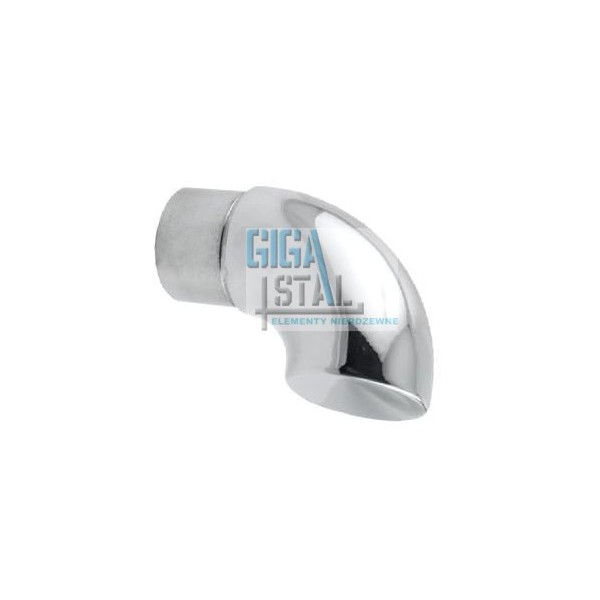 Łącznik rury Ø 42,4x2 mm poler stal 316