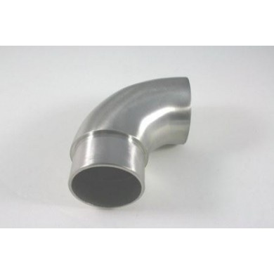 Kolano ślepe, zakończenie poręczy wklejane w rurę Ø 42,4x2 mm szlif stal 316