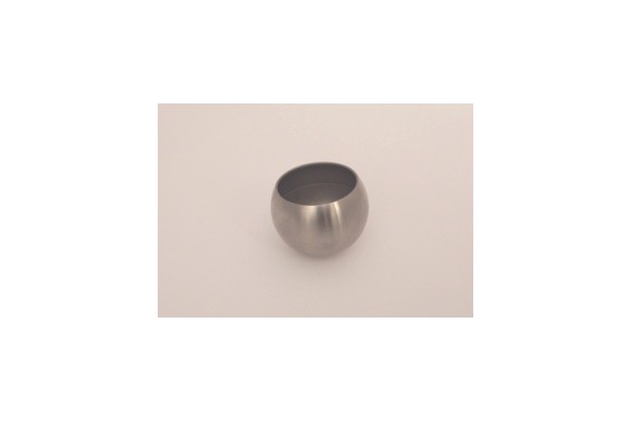Kula, zaślepka wklejana na rurę Ø 42,4 mm szlif