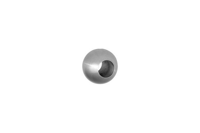 Kula przelotowa, zaślepka wklejana na rurę Ø 12 mm szlif