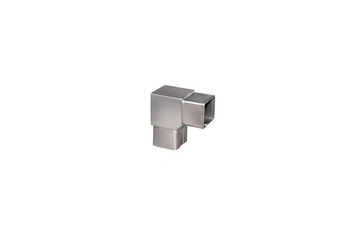 Kolano  90º wklejane w profil 40x40x2 mm szlif