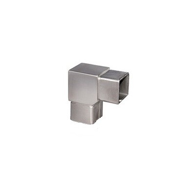 Kolano  90º wklejane w profil 40x40x2 mm szlif
