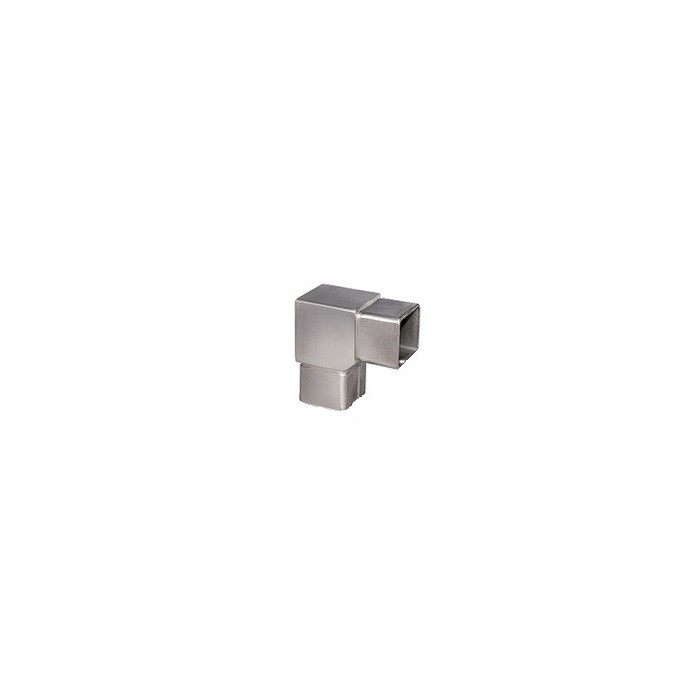 Kolano  90º wklejane w profil 40x40x2 mm szlif