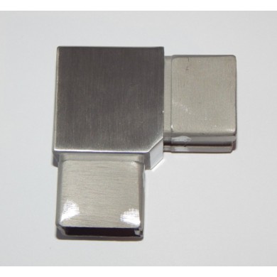 Kolano  90º wklejane w profil 40x40x2 mm szlif