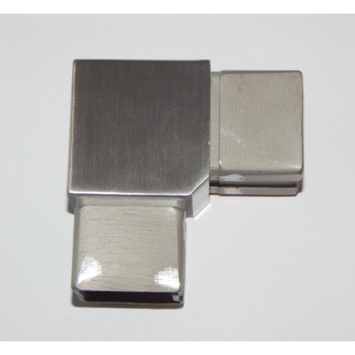 Kolano  90º wklejane w profil 40x40x2 mm szlif