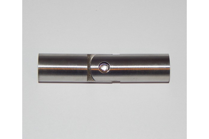 Kolano przegubowe, regulowane wklejane na rurę Ø 12 mm szlif stal 316