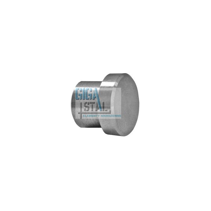 Kapsel, zaślepka walcowa wklejana w rurę Ø 12x1,5 mm szlif