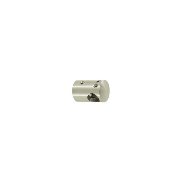Uchwyt przelotowy łączący rurkę Ø 12 mm dla słupka Ø 33,7 mm