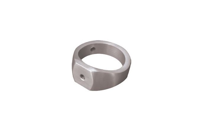 Pierścień, mocowanie nakładane na rurę Ø 42,4 mm szlif