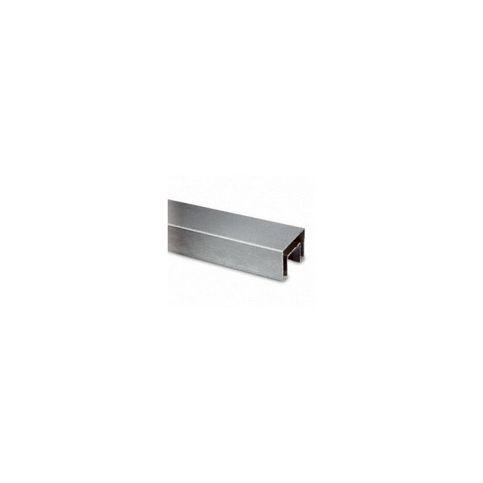 Pochwyt 40x40 mm nakładany na szkło szlif 2,5 mb