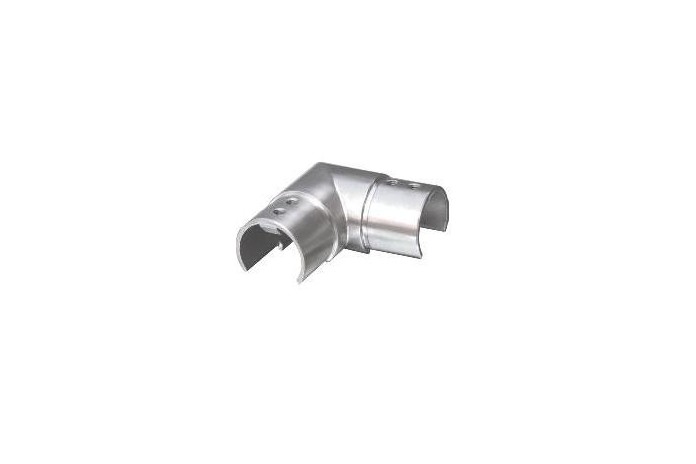 Kolano poziome 90º dla pochwytu nakładanego Ø 42,4x1,5 mm szlif