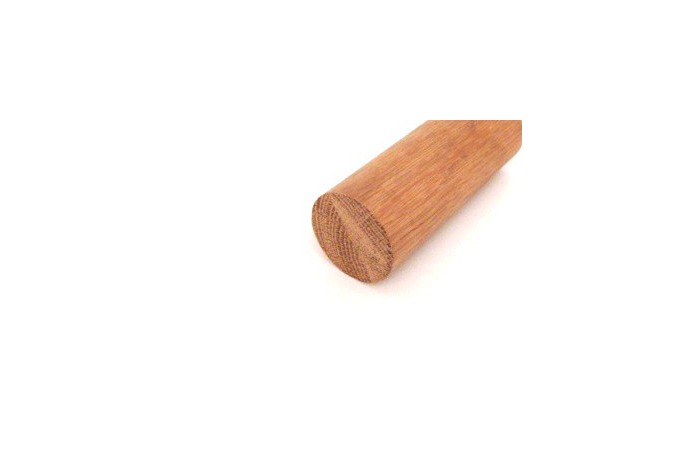 Pochwyt drewniany dębowy Ø 50 mm