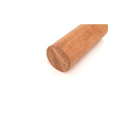 Pochwyt drewniany dębowy Ø 50 mm