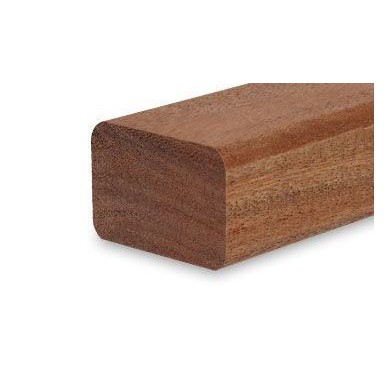 Pochwyt drewniany egzotyczny prostokątny 58x40 mm