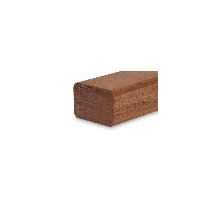 Pochwyt drewniany egzotyczny prostokątny 58x40 mm