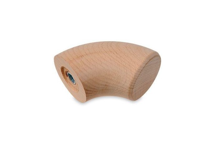 Zakończenie poręczy bukowe Ø 42,4 mm