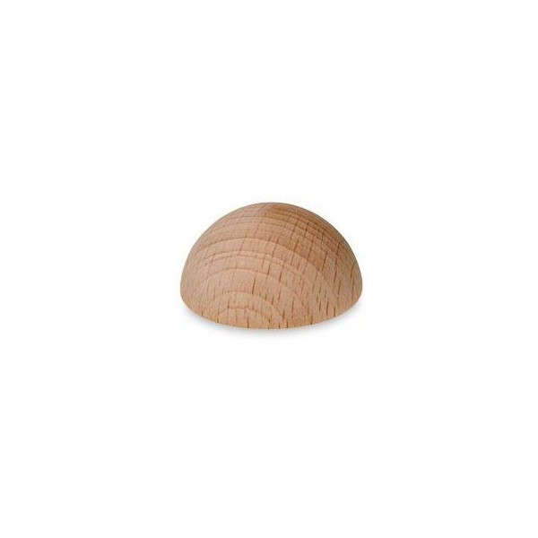 Zakończenie poręczy bukowe grzybek Ø 42,4 mm
