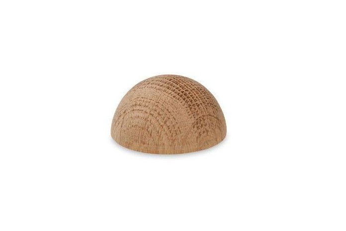 Zakończenie poręczy dębowe grzybek Ø 42,4 mm