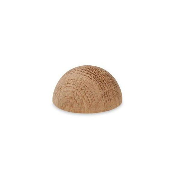 Zakończenie poręczy dębowe grzybek Ø 42,4 mm