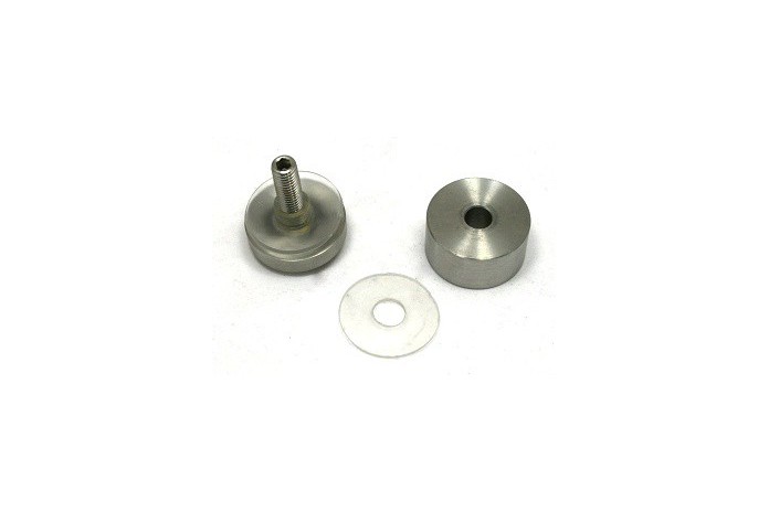 Uchwyt punktowy Ø 40 mm, dystans pełny 20 mm do pow. płaskiej