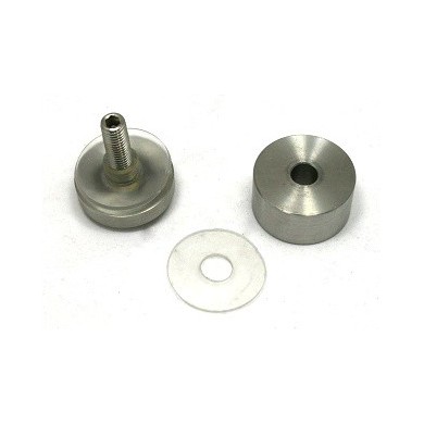 Uchwyt punktowy Ø 40 mm, dystans pełny 20 mm do pow. płaskiej