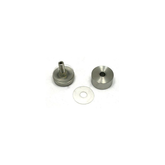 Uchwyt punktowy Ø 40 mm, dystans pełny 20 mm do pow. płaskiej