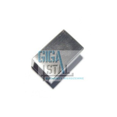 Tulejka, zaślepka wklejana na profil 10x10mm szlif
