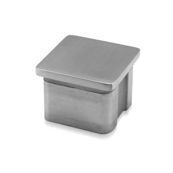 Zaślepka wklejana w profil 40x40x2 mm szlif stal 316