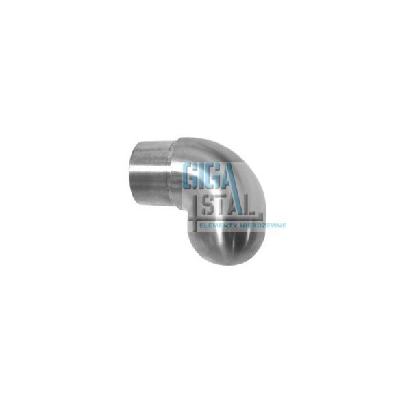 Kolano ślepe, zakończenie poręczy wklejane w rurę Ø 50,8x1,5 mm poler