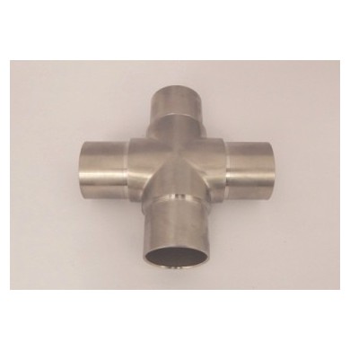 Kolano czwórnik wklejane w rurę Ø 42,4x2 mm szlif