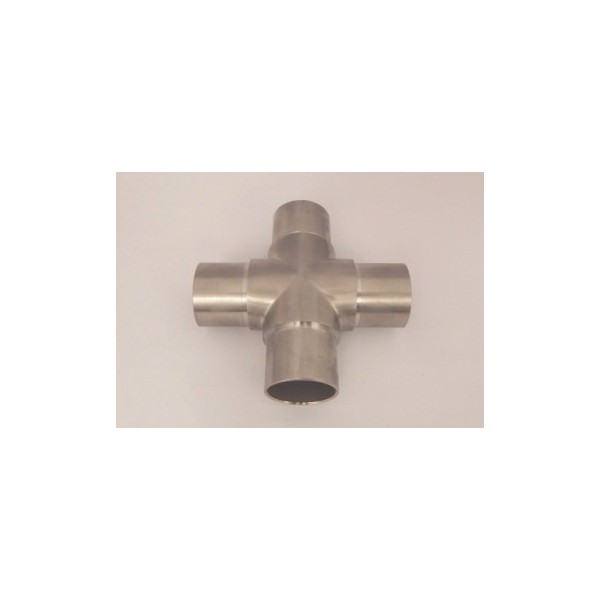 Kolano trójnik narożny wklejane w rurę Ø 42,4x2 mm szlif