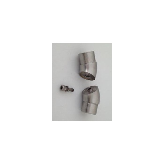 Kolano regulowane, skrętne wklejane w rurę Ø 50,8x1,5 mm szlif