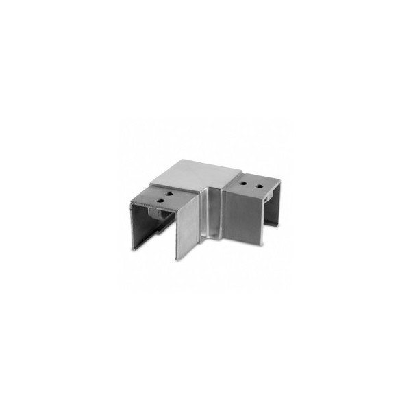 Łącznik pochwytu nakładanego 40x40x1,5mm szlif