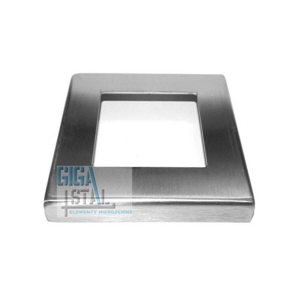 Rozeta maskująca 108x108 mm dla profilu 40x40 mm szlif stal 316